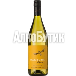 Вино МАНКУРА ШАРДОНЕ белое сухое (Чили) 0.75L